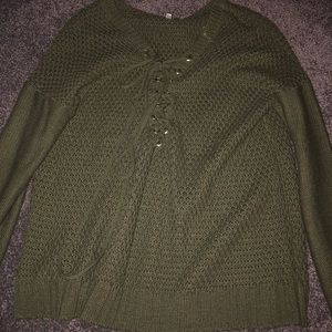 ARMY GREEN LONG SLEEVE